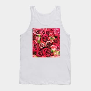 Red roses abloom Tank Top